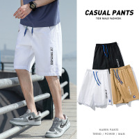 短裤欧美式复古男篮球休闲运动裤夏季宽松高街五分裤直筒卫裤男