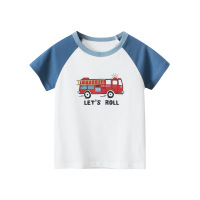DBMG儿童短袖T恤夏季新款 2023韩版童装男宝宝衣服卡通汽车