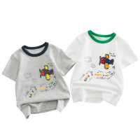 DBMG童装韩版儿童短袖T恤 2023夏季新款男宝宝衣服卡通