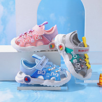 Three Sons儿童包头凉鞋2023夏季款轻质软底宝宝凉鞋男童沙滩鞋