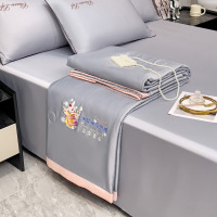 Ceen Bulled夏季新款冰激凌真丝夏被 可机洗夏凉被纯色空调被薄