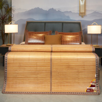 Three Sons夏天双面碳化竹席家用双人折叠凉席夏季2023单人宿舍