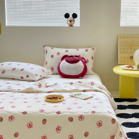 Three Sons迪士尼针织棉夏凉被卡通儿童空调被夏季薄被子夏天礼