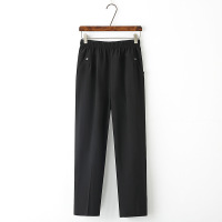 女装新款妈妈装女裤时尚休闲裤子大码宽松中年女装裤60岁母长裤