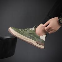 Ceba男鞋休闲皮鞋2023春季新款潮流小白鞋百搭鞋子