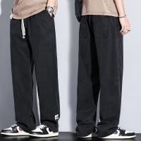 Ceen Bulled夏季薄款休闲阔腿男士直筒宽松潮流冰丝莱赛尔天丝运