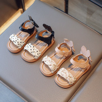 Three Sons女童凉鞋2023夏季新款儿童软底中小童小女孩时尚鞋宝