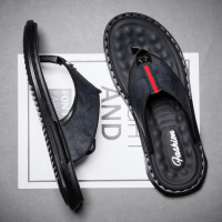 DBMG男士凉鞋2023新款夏季户外沙滩防滑软韩版潮流人字拖鞋