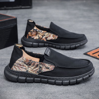 Ceen Bulled2023夏新款男鞋冰丝布老北京布鞋一脚蹬懒人中国风帆