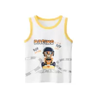 DBMG童装儿童背心2023夏装新款韩版卡通男宝宝衣服