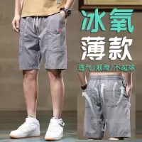 Ceen Bulled冰丝工装短裤男士夏季薄款潮牌沙滩速干中裤夏天运动