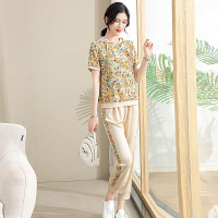 Jusen Shayu休闲时尚套装女夏季2023新款干练气质小个子气质贵夫