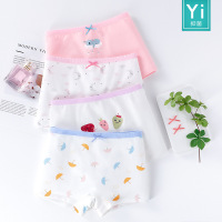 儿童内裤纯棉女童平角裤抗菌童装四角裤小中大童卡通女孩内裤宝宝