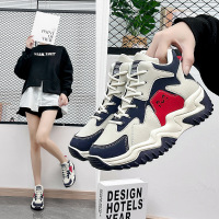 ins韩版厚底老爹鞋2023秋季新款街拍学生跑步运动鞋增高休闲NK802