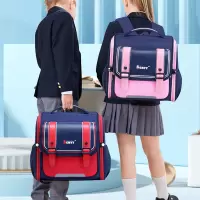 邵东学生书包2023新款横款减负护脊牛津三到六年级儿童幼儿园书包