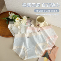 “猜你喜欢”50S舒适纯棉女士内裤 印花可爱内裤女 棉质无痕内裤