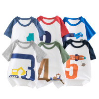 童装夏季新款 男短袖T恤宝宝衣服儿童服装一手货源