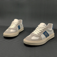 男式真皮板鞋男韩版潮百搭男生头层牛皮欧洲站男鞋男士软底休闲鞋