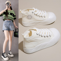 帆布鞋女夏季新款学生韩版ins百搭厚底板鞋春秋休闲鞋子TP338