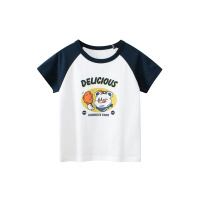 韩版童装新款夏季儿童T恤 男宝宝衣服短袖跨境