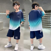 男童夏装套装新款儿童夏款运动服夏季短袖T恤篮球服