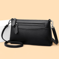 小包包女士斜挎包新款夏季中年妈妈手包质感软皮装手机零钱包