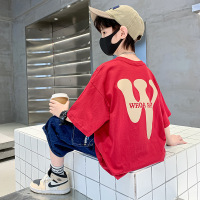 男童夏装短袖T恤新款中大童男孩夏季潮酷半袖上衣t潮