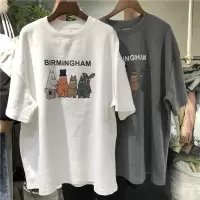 韩国短袖T恤女ins潮女装夏季新款宽松原宿风休闲上衣