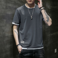男士短袖T恤夏季新款韩版ins纯棉半袖体恤打底衫潮牌上衣厂家