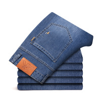 广东新塘牛仔裤男裤子新款夏天柔软丝滑轻薄凉快透气百搭直筒长裤