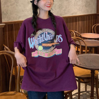 夏季新款韩版T恤打底衫宽松大码原宿风网红短袖学生圆领上衣ins潮