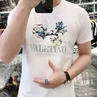 夏季新款网红短袖T恤男欧货时尚字母印花烫钻休闲圆领上衣潮