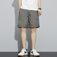 款男士短裤潮款薄款夏季冰丝速干宽松运动休闲五分沙滩裤