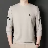 青年潮流合体长袖卫衣圆领日常休闲百搭简约徽章秋季卫衣T恤