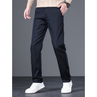 裤子男休闲裤高级感轻奢时尚商务高腰中年爸爸裤新款秋冬
