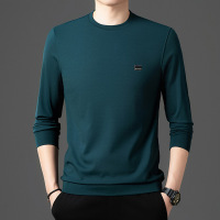 秋季新款中青年长袖卫衣男圆领韩版时尚印花宽松休闲百搭打底