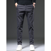 源头工厂男士休闲裤子舒适直筒长裤男生春秋新款百搭显瘦男裤