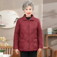 老年奶奶装加绒中老年女装50岁老人家衣服保暖棉服80岁女装冬