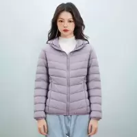 新女装秋冬新款新国标90绒轻薄羽绒服女款女式带帽简约外套