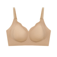 粉底液隐形内衣女小胸提拉聚拢薄款字母果冻胶软支撑痕裸感文胸_970