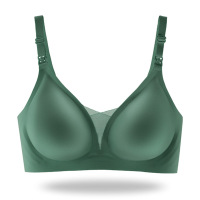 孕妇哺乳内衣怀孕期产后喂奶文胸高端聚拢防下垂夏季薄款嫚胸罩熙_1