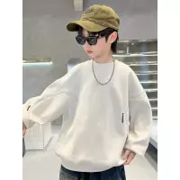 男童卫衣2025新款春装儿童春秋款长袖上衣大童春季痞帅男孩洋气潮