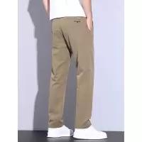 简约时尚百搭商务休闲裤男舒适弹力修身有型小直筒裤春夏轻薄男裤