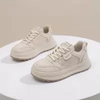 2025春季小白鞋新款韩版ins女学生厚底增高运动板鞋休闲街拍