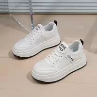 2025春季小白鞋新款韩版ins女学生增高厚底运动板鞋休闲鞋女