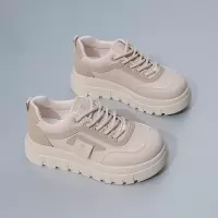 2025春季小白鞋新款韩版ins女学生增高厚底运动板鞋休闲鞋女