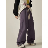 新款宽松休闲裤男韩版潮流百搭裤子夏季薄款坠感