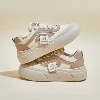 2025春季小白鞋新款韩版ins女学生厚底增高运动板鞋休闲鞋