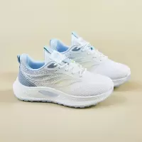 ins潮韩版飞织运动鞋女2025春季新款学生跑步休闲鞋增高街拍