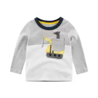 品牌童装春季新款男童长袖T恤儿童服装ins